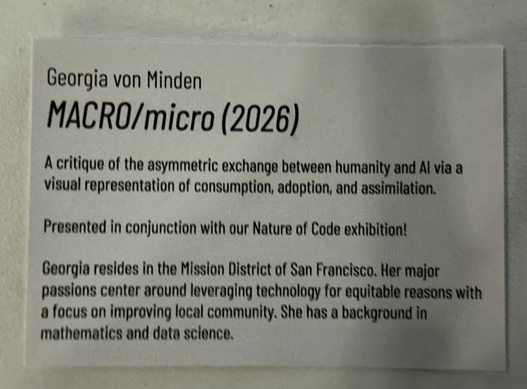MACRO/micro Exhibition Placard